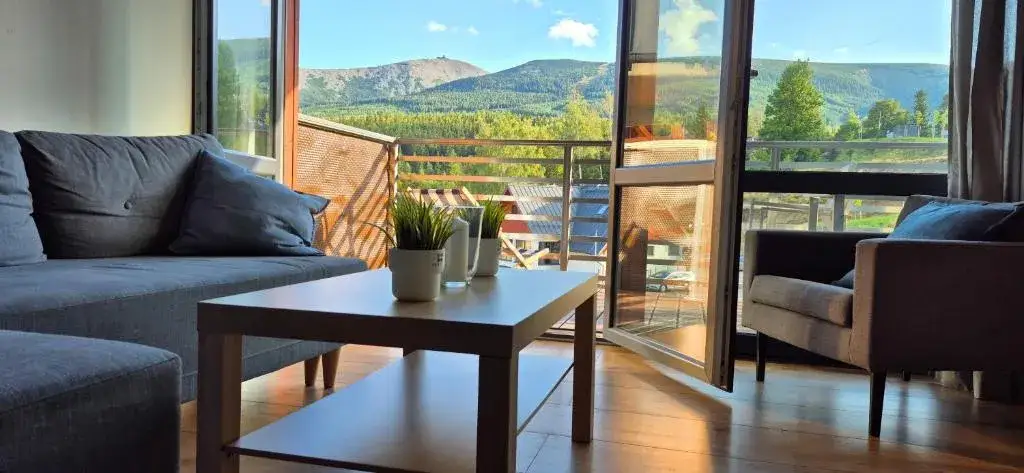 Karpacz apartament widok na Śnieżkę