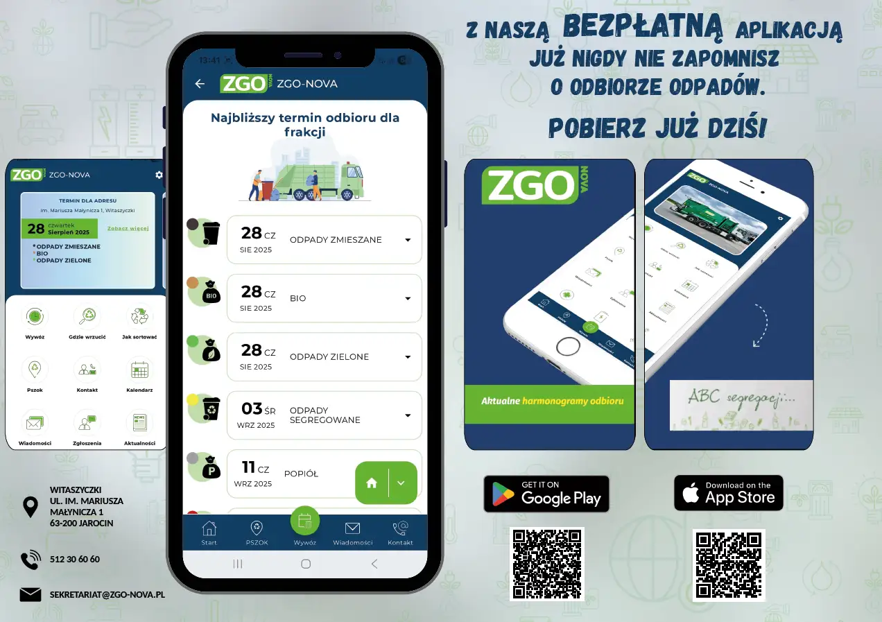 Jak skonfigurować aplikację do śmieci