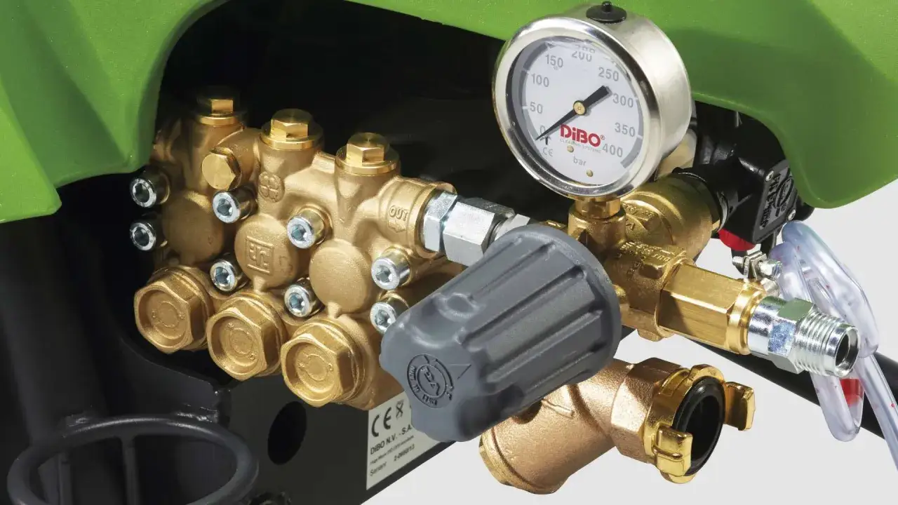 schemat budowy pompy myjki ciśnieniowej Karcher