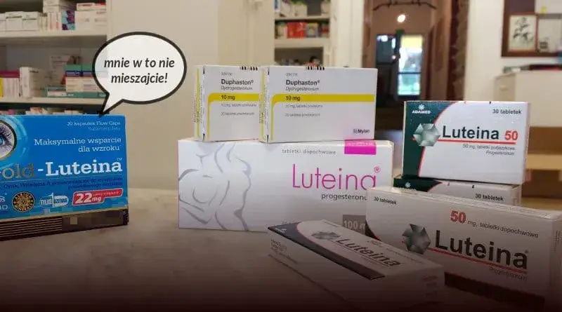 Leki progesteronowe w ciąży Duphaston Luteina