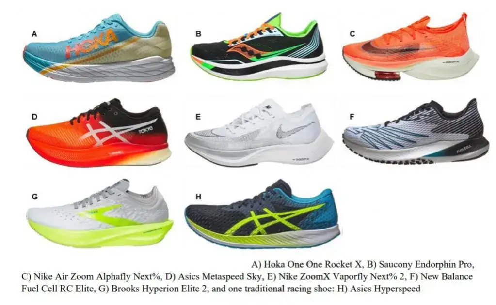 Buty do biegania z płytką karbonową porównanie