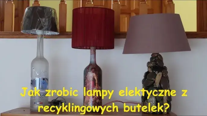 naprawa lampy z butelki