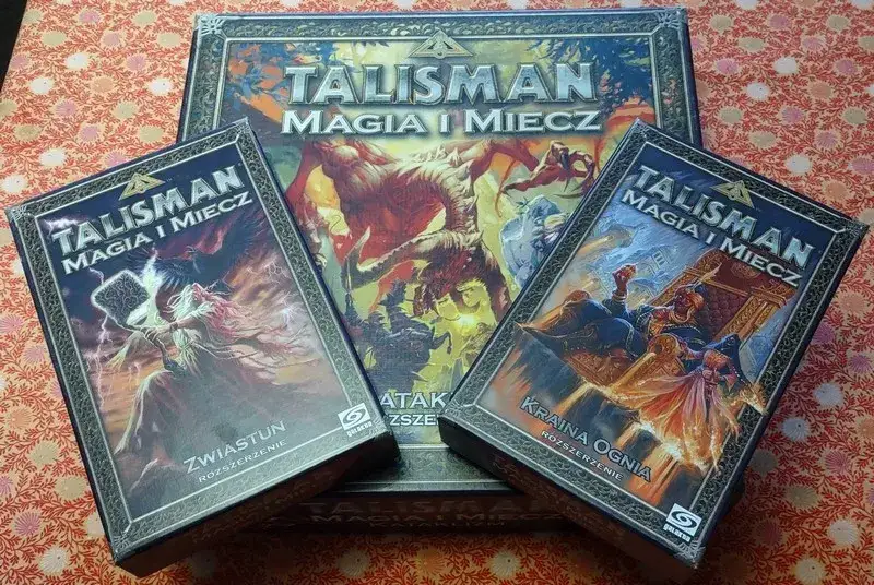 Magia i Miecz Talisman dodatki rozszerzenia