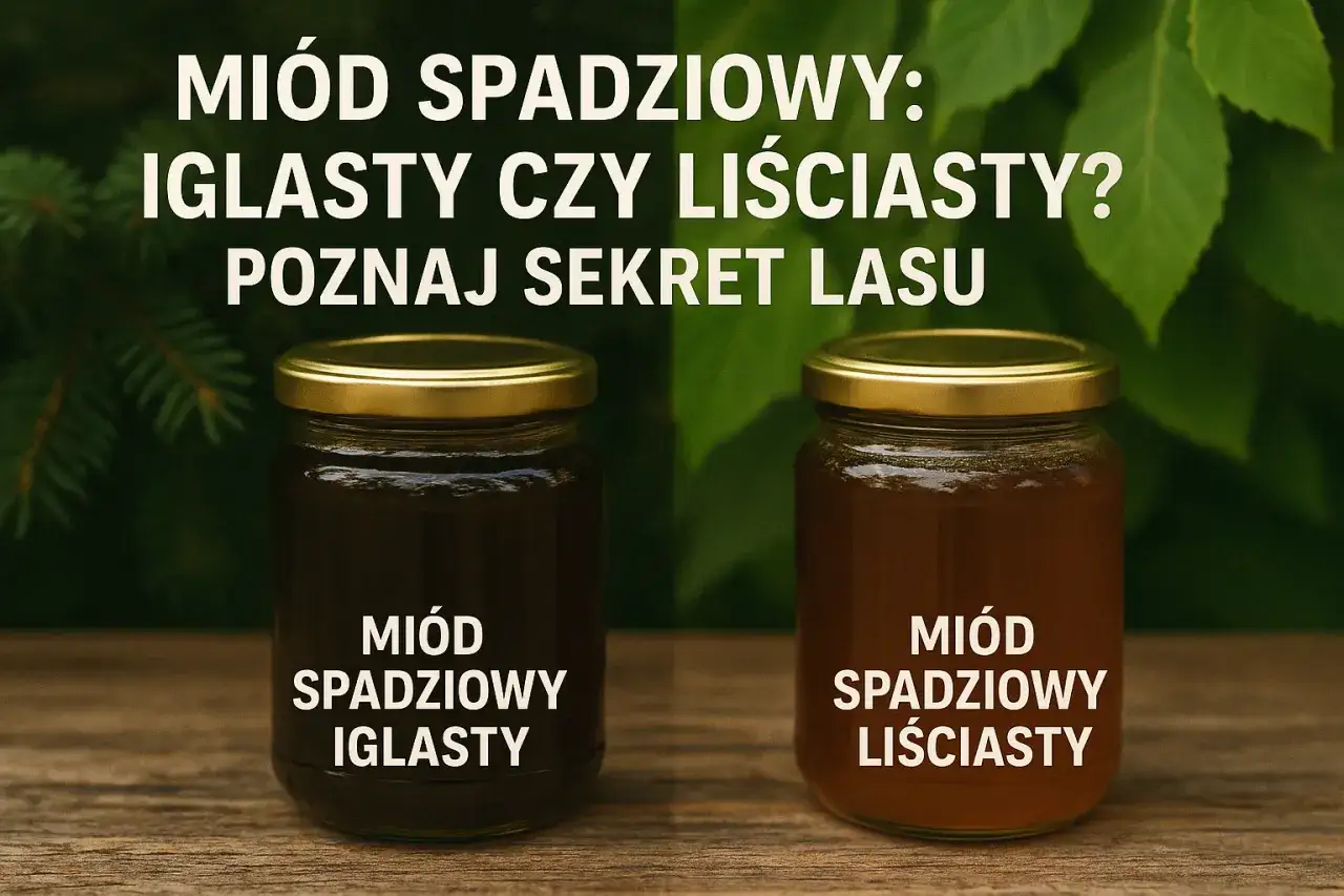miód spadziowy iglasty i liściasty porównanie