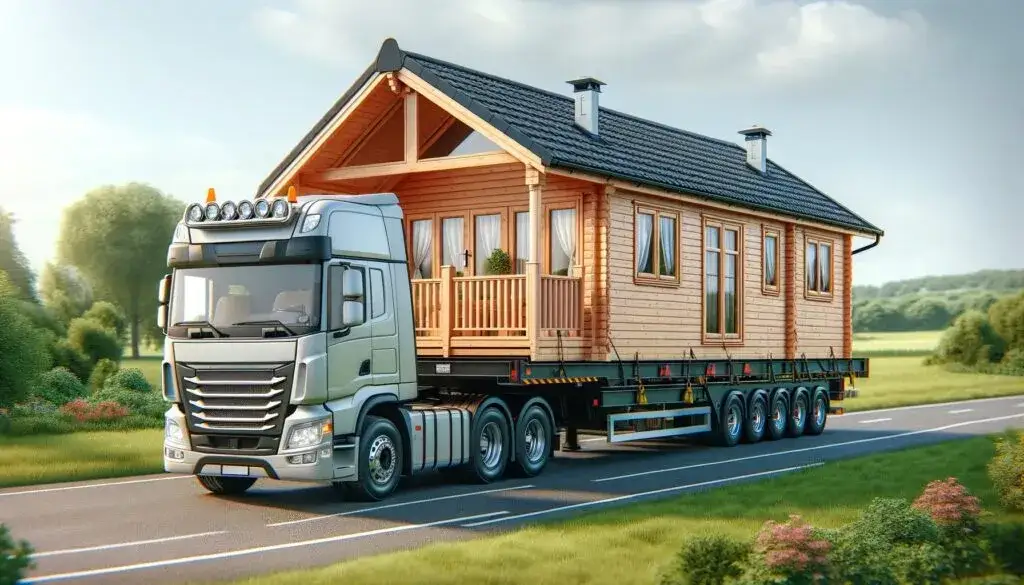 koszt transportu domku holenderskiego