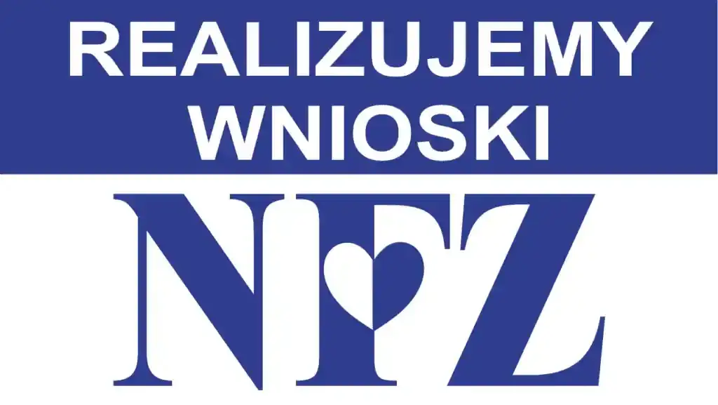 logo NFZ i dokumenty refundacja