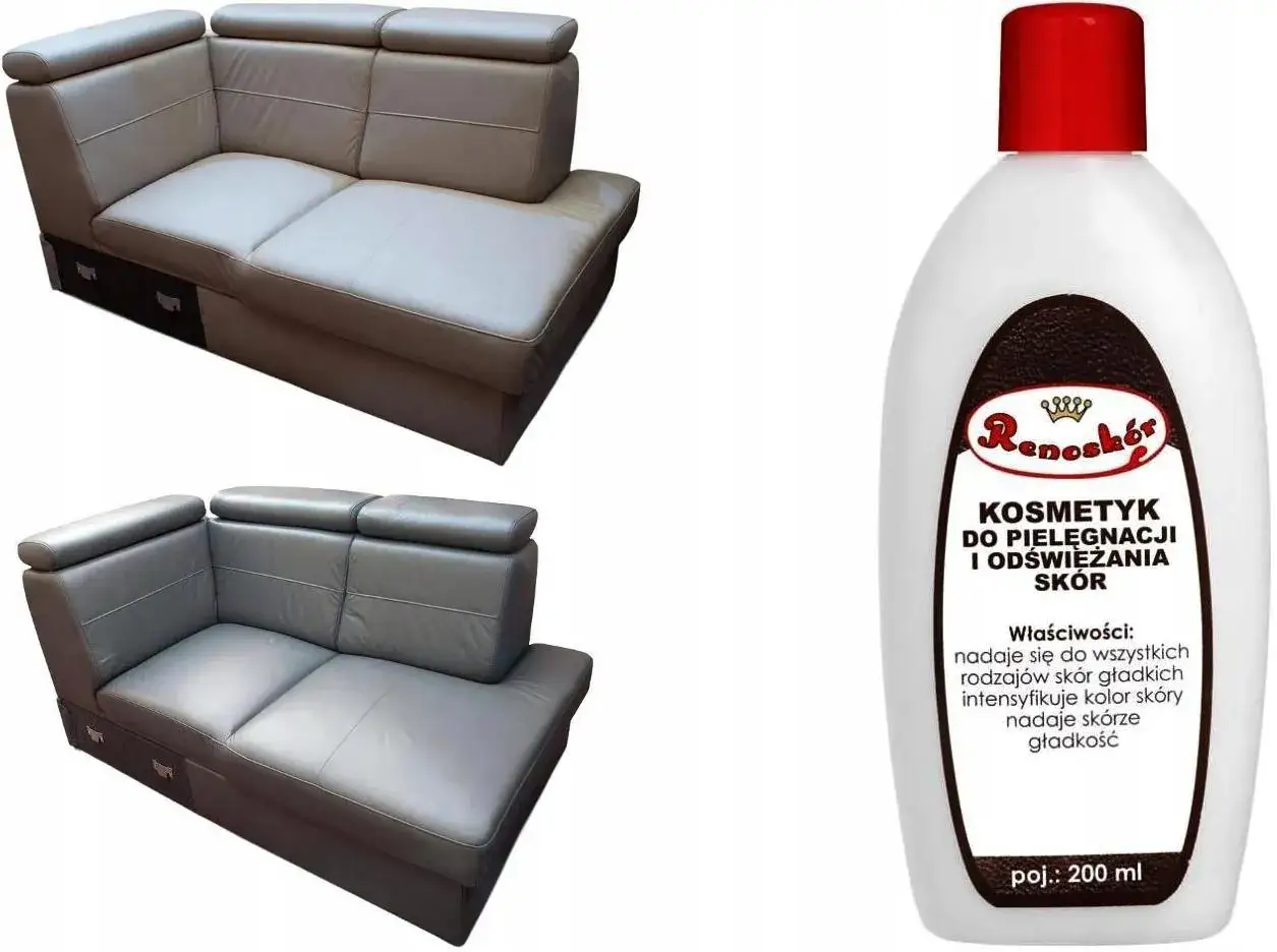 produkty do pielęgnacji sk&oacute;ry kanapy, balsam do sk&oacute;ry