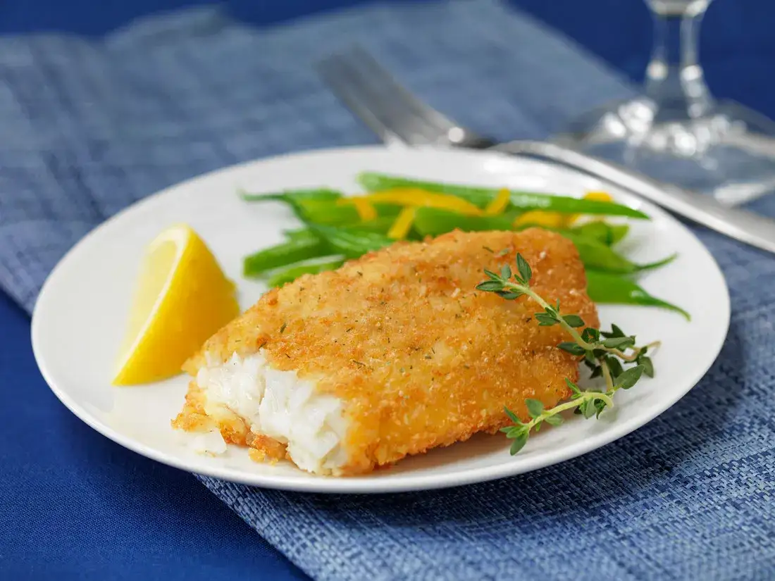 Dorsz smażony w chrupiącej panierce