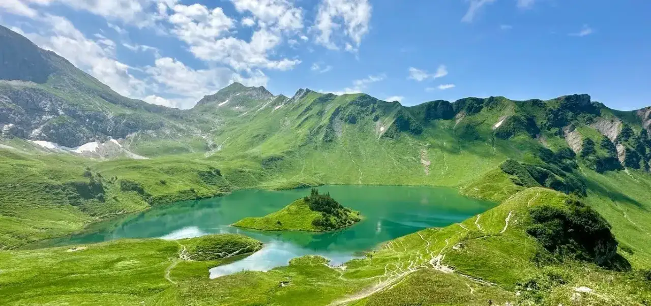 Anspruchsvolle Bergwanderung Schrecksee Funtensee