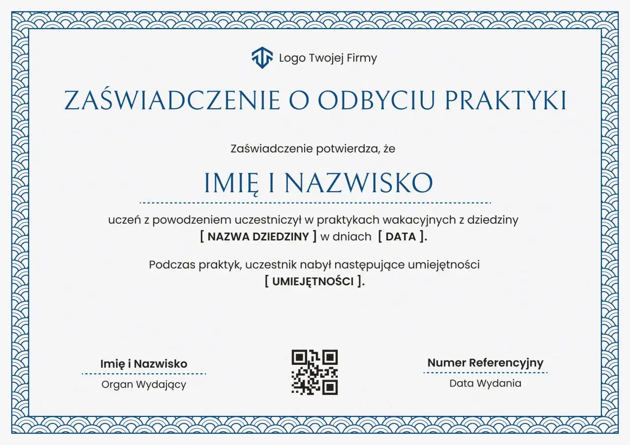 dokumenty potwierdzające staż pracy