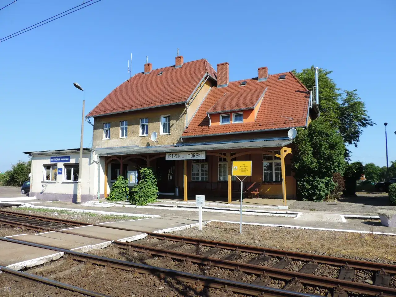 Dworzec kolejowy Ustronie Morskie