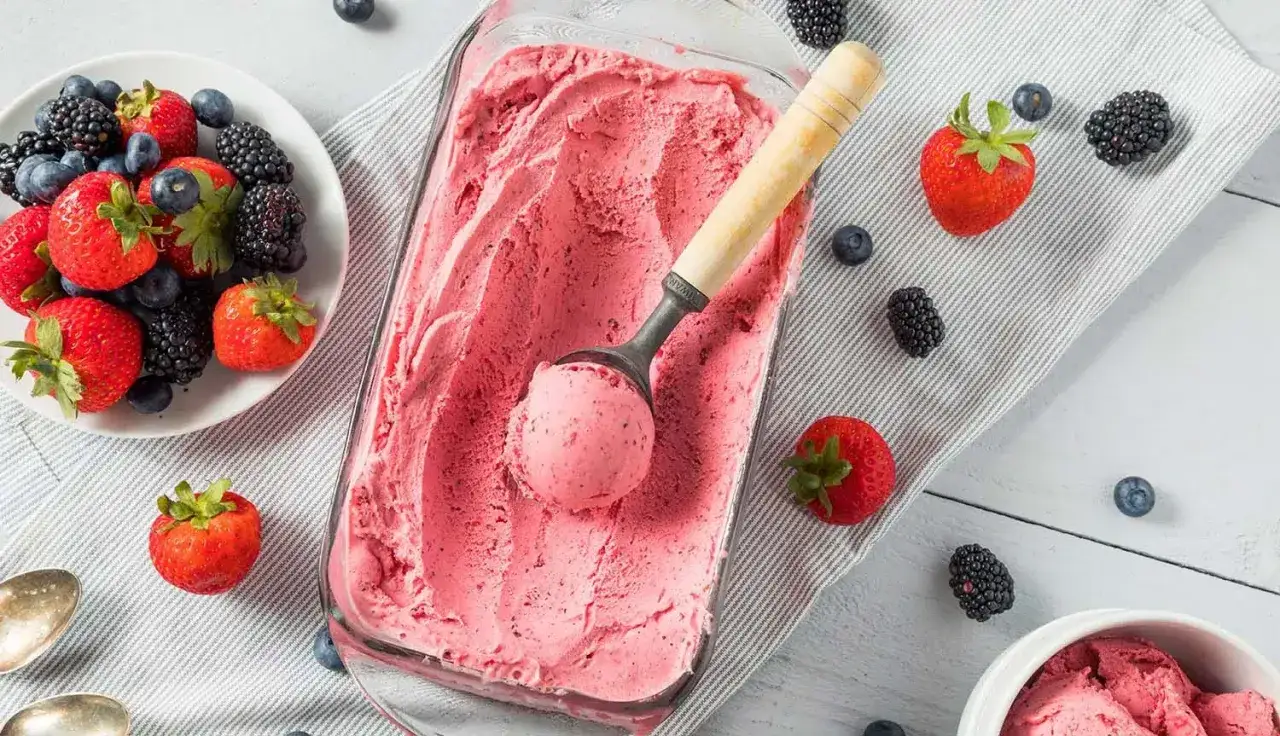 Zdrowe lody domowe różne smaki