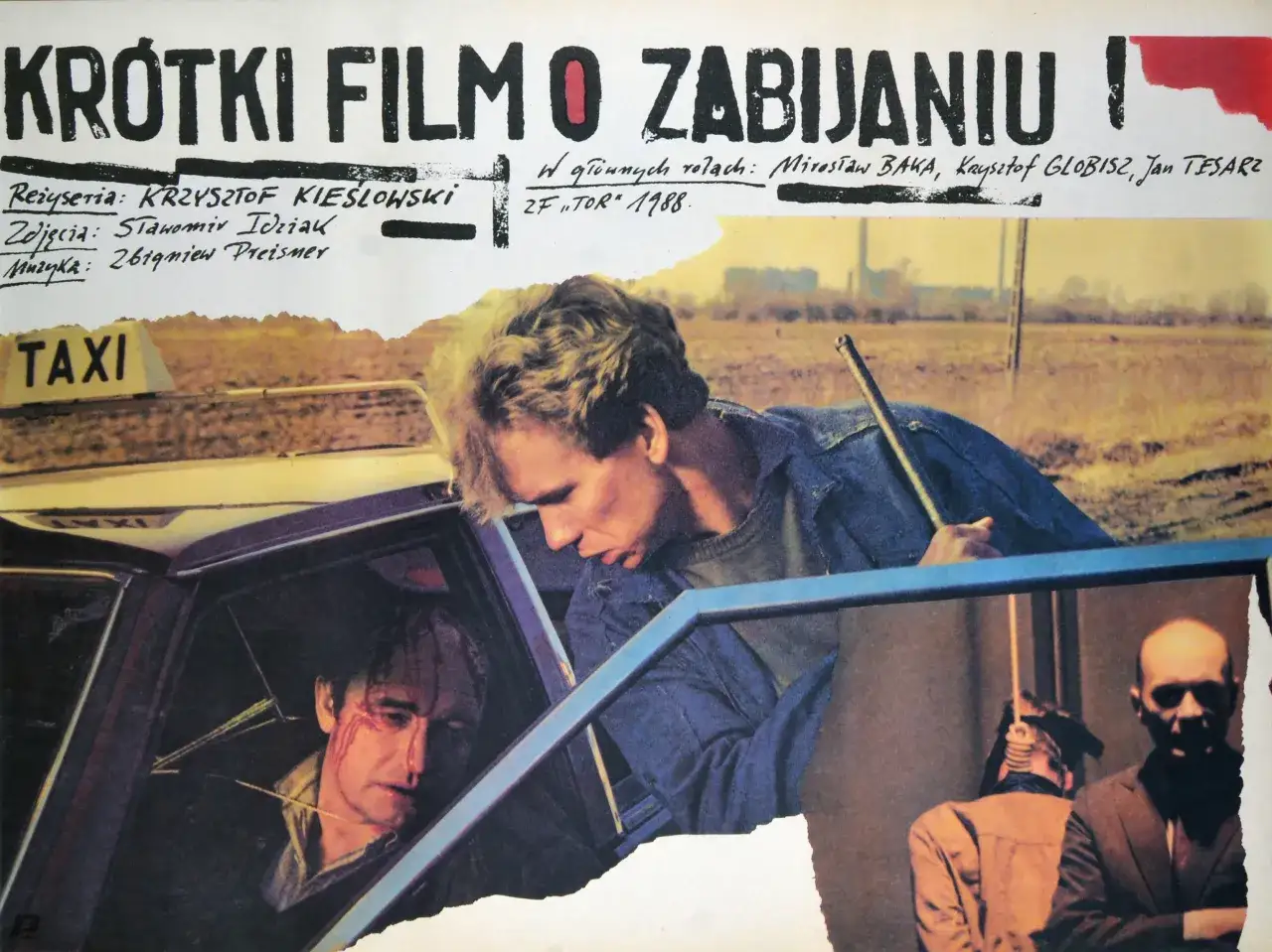 Kr&oacute;tki film o zabijaniu plakat filmowy