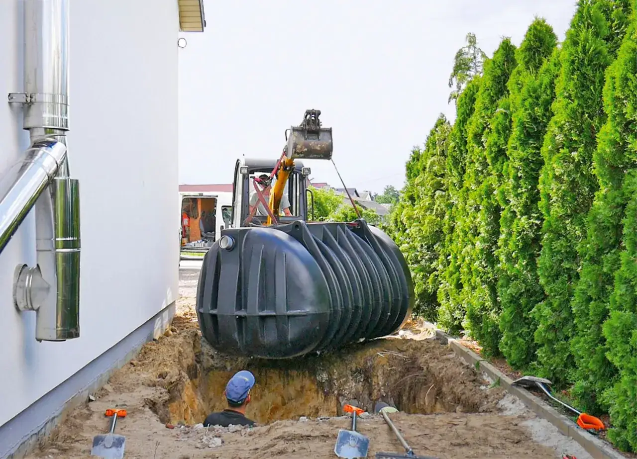 formalności budowlane zbiornik na deszcz&oacute;wkę