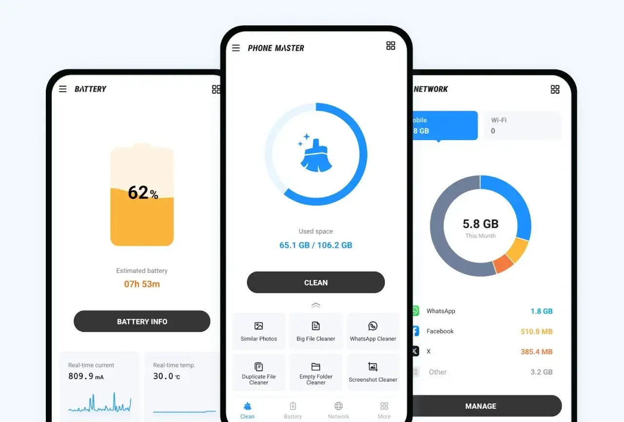 android wbudowane zarządzanie aplikacjami vs cleanery