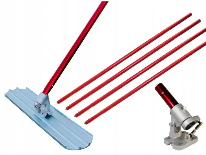 składniki i narzędzia do betonu