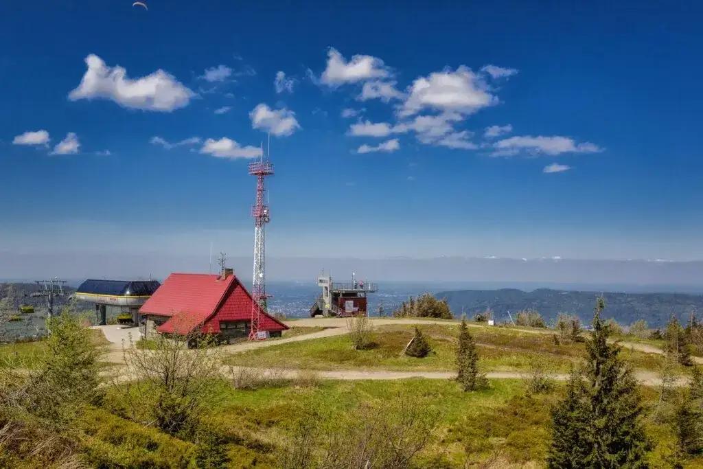 Skrzyczne widok maszt RTV