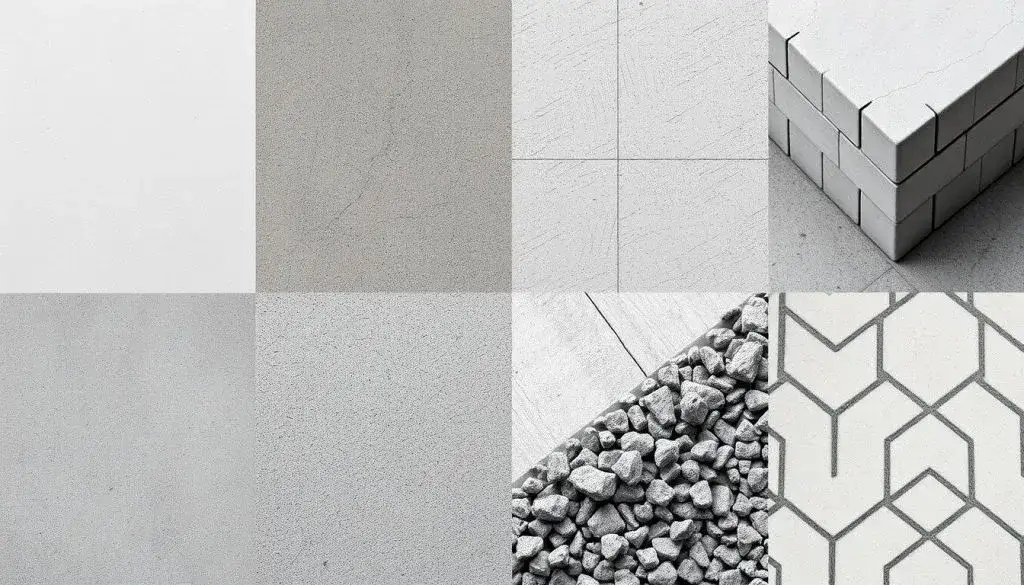 Rodzaje betonu: lekki, zwykły, ciężki wizualizacja