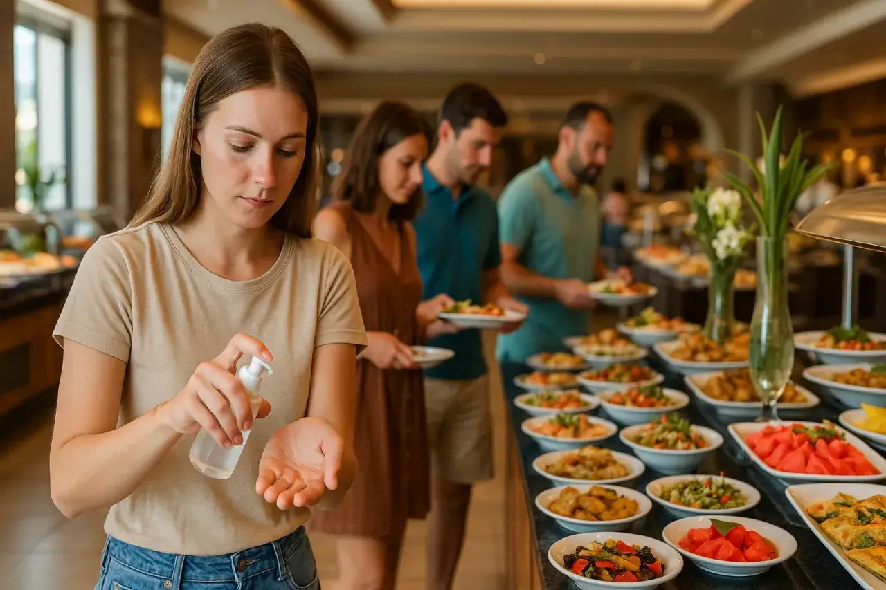 Bezpieczne jedzenie w Egipcie higiena rąk
