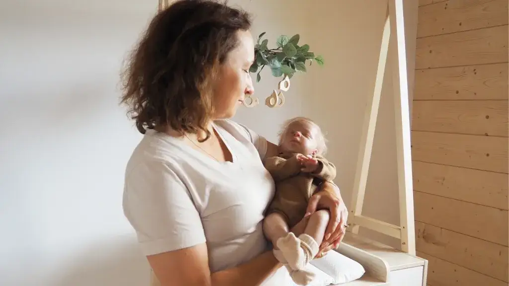 Pozycja fasolki niemowlę