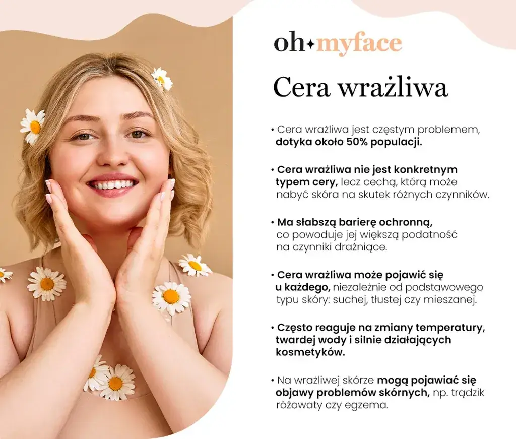 subiektywne i obiektywne objawy cery wrażliwej
