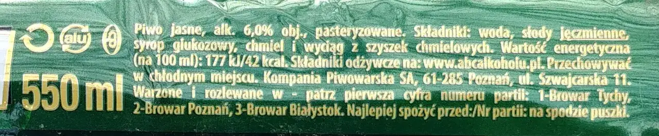 Zdjęcie Ile kalorii ma piwo Żubr? Zaskakujące fakty o jego wartości energetycznej