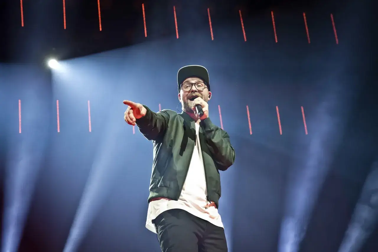 Mark Forster live Konzert B&uuml;hne