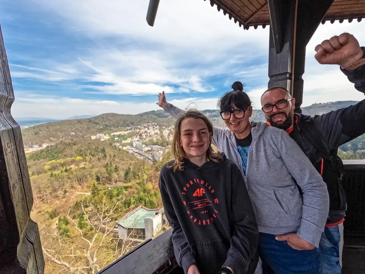 Wieża widokowa Diana Karlowe Wary