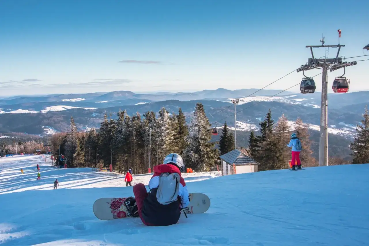 Zimowe sporty Krynica-Zdr&oacute;j narty