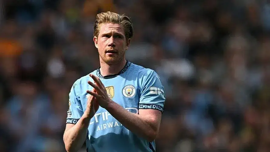 Kevin De Bruyne w akcji z Manchester City