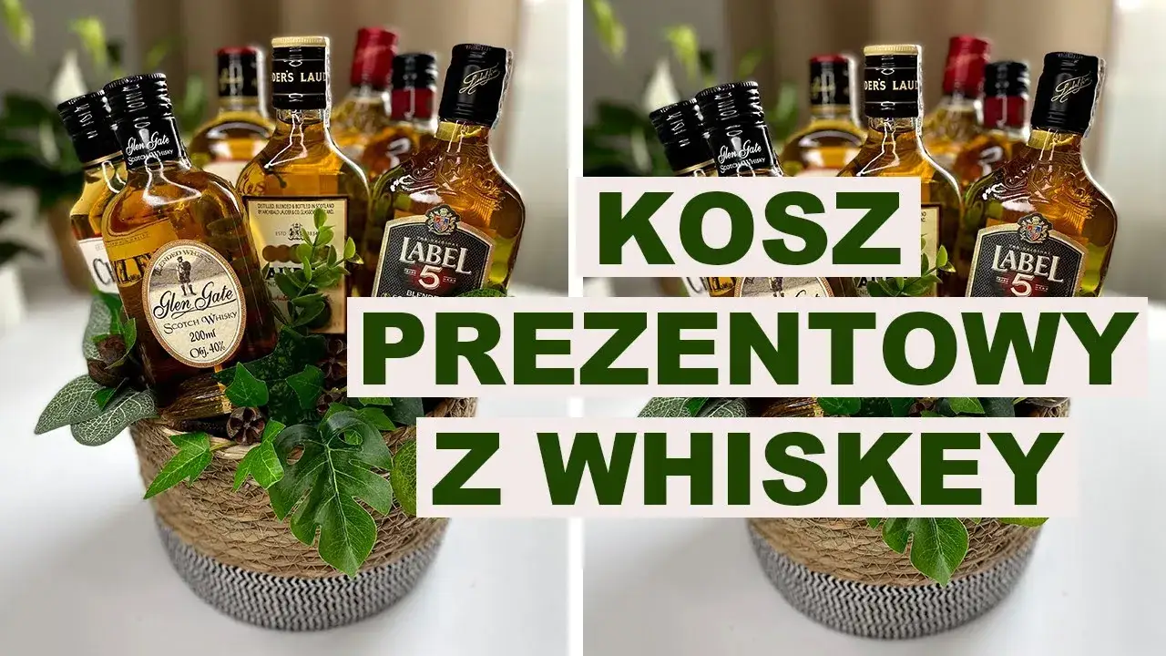 bukiet z butelek alkoholu baza