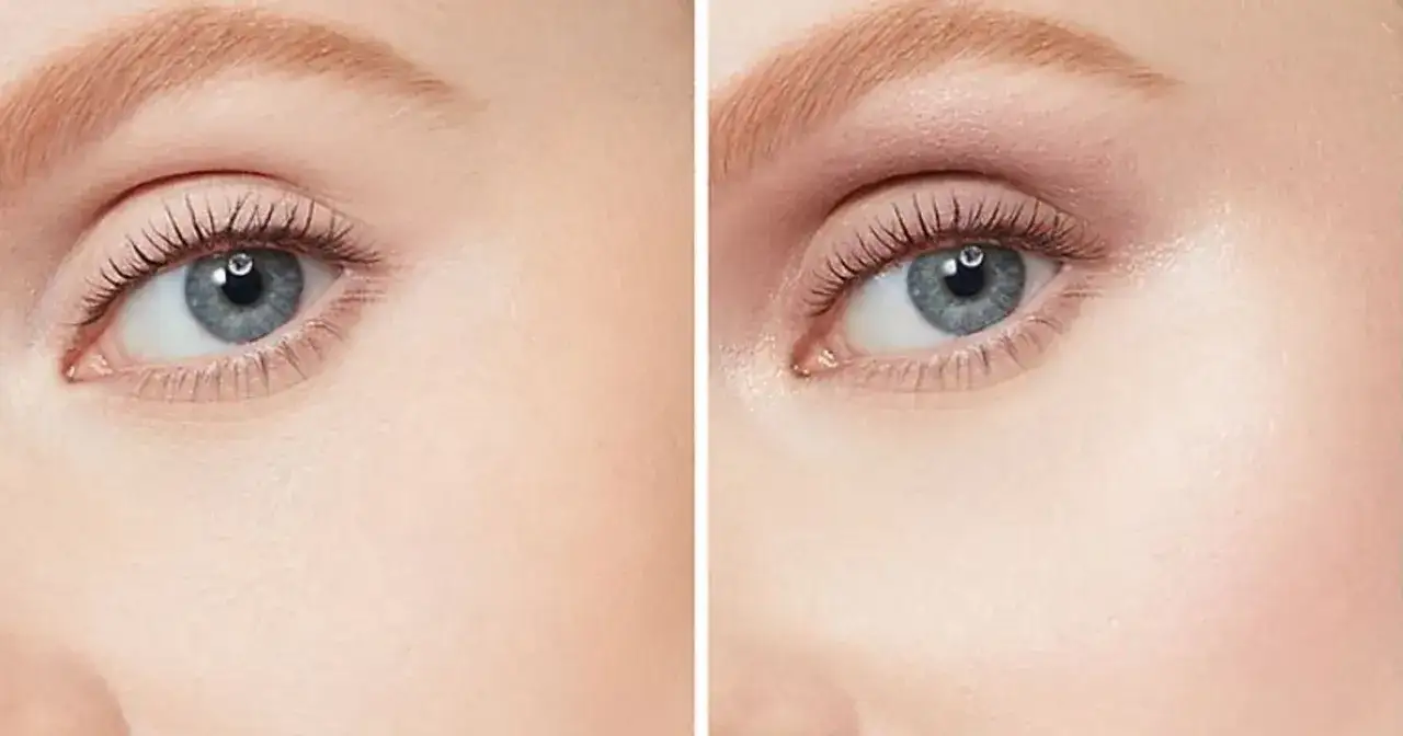 Laura Mercier Glow na różnych typach cery przed i po