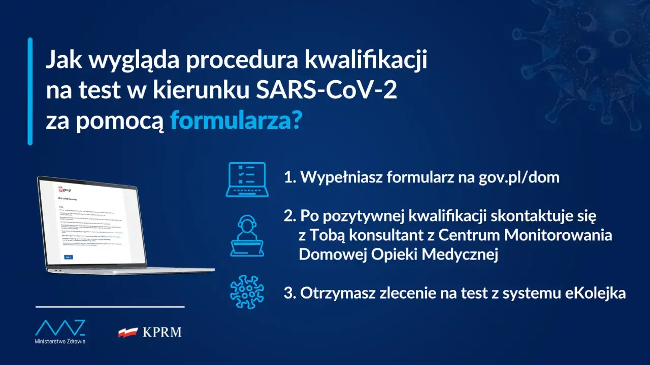 Jak uzyskać skierowanie na test COVID krok po kroku