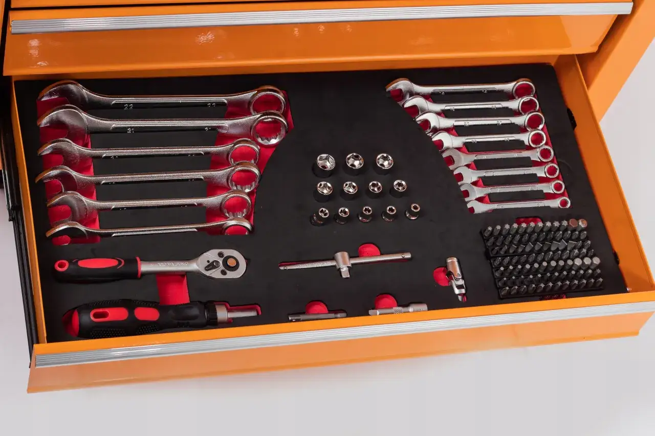 prowadnice kulkowe szafka narzędziowa