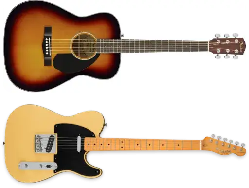 Gitara akustyczna vs elektryczna porównanie