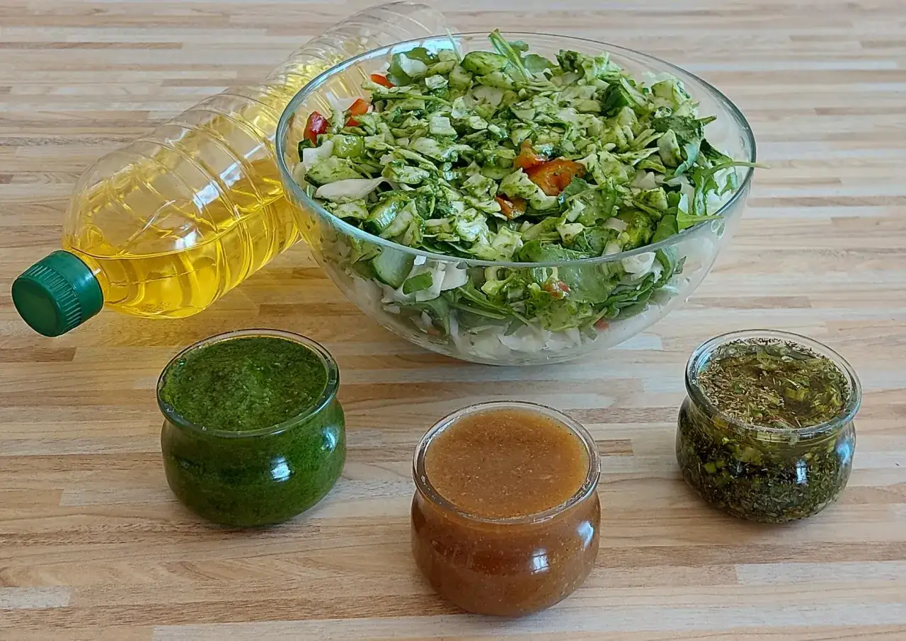 oliwa z oliwek vs olej rzepakowy dressing sałatkowy