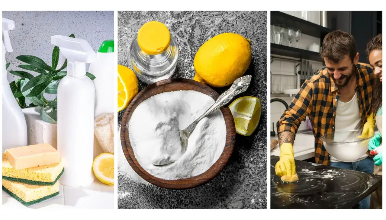 domowe sposoby usuwanie tłuszczu ze ścian ocet soda mąka