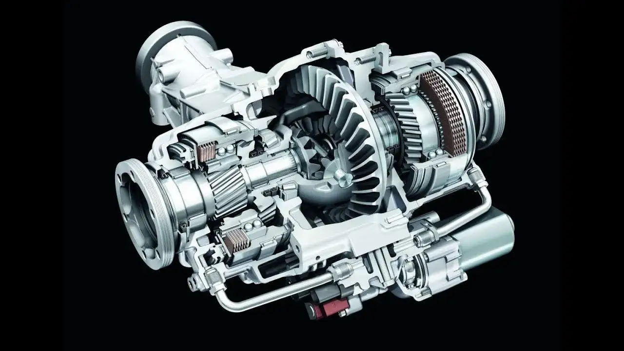 Audi sportowy mechanizm r&oacute;żnicowy schemat działania