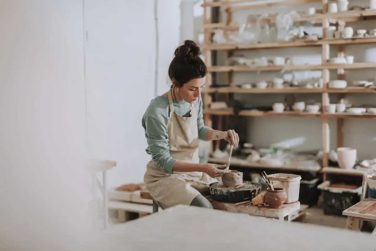 Gotowe wyroby ceramiczne po wypale