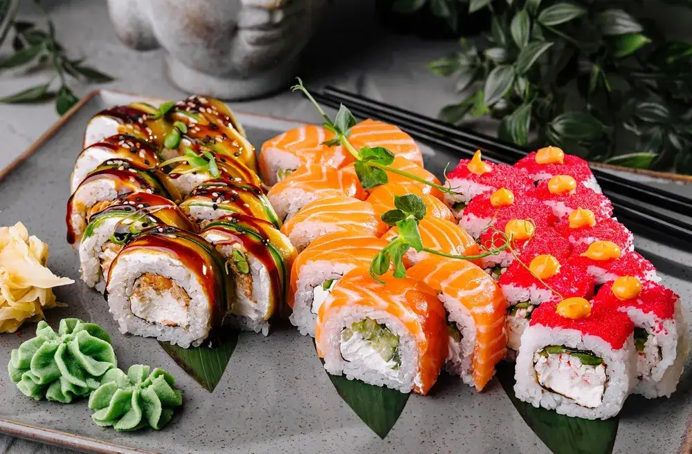 sosy i dodatki do sushi