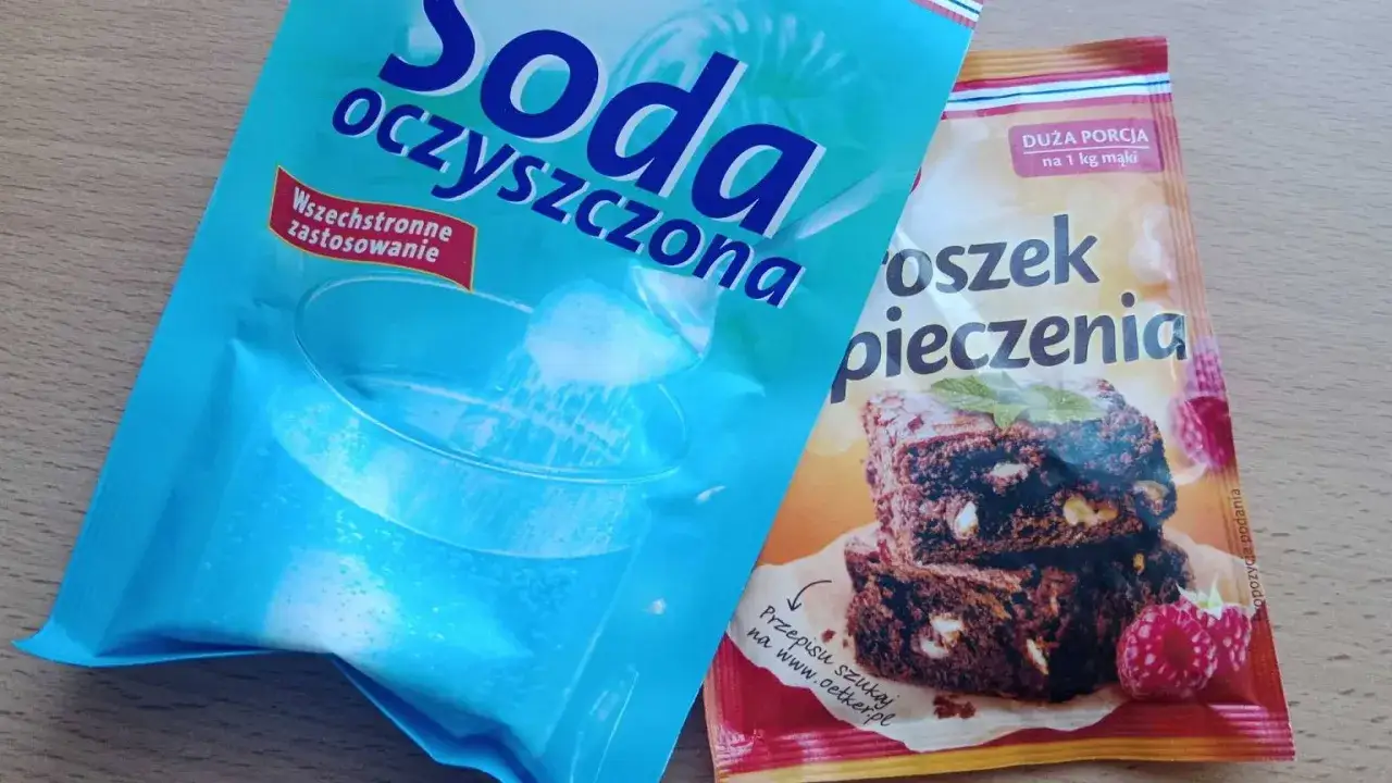 r&oacute;żnice soda oczyszczona proszek do pieczenia