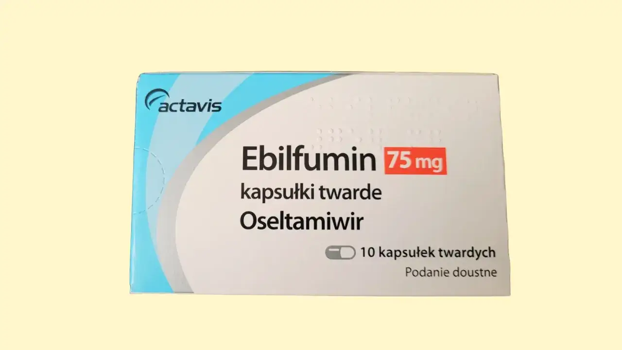 Oseltamiwir lek na grypę opakowanie