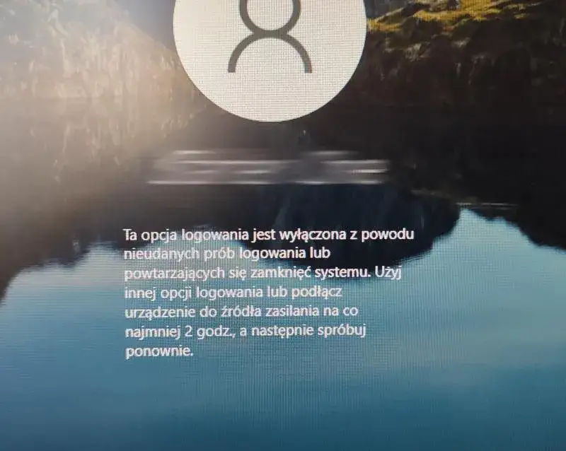 Windows 11 ekran logowania opcje zasilania