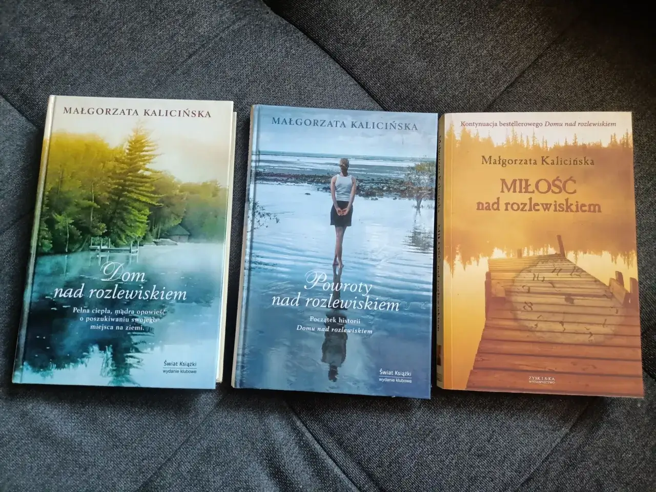 Książki Małgorzaty Kalicińskiej Nad rozlewiskiem