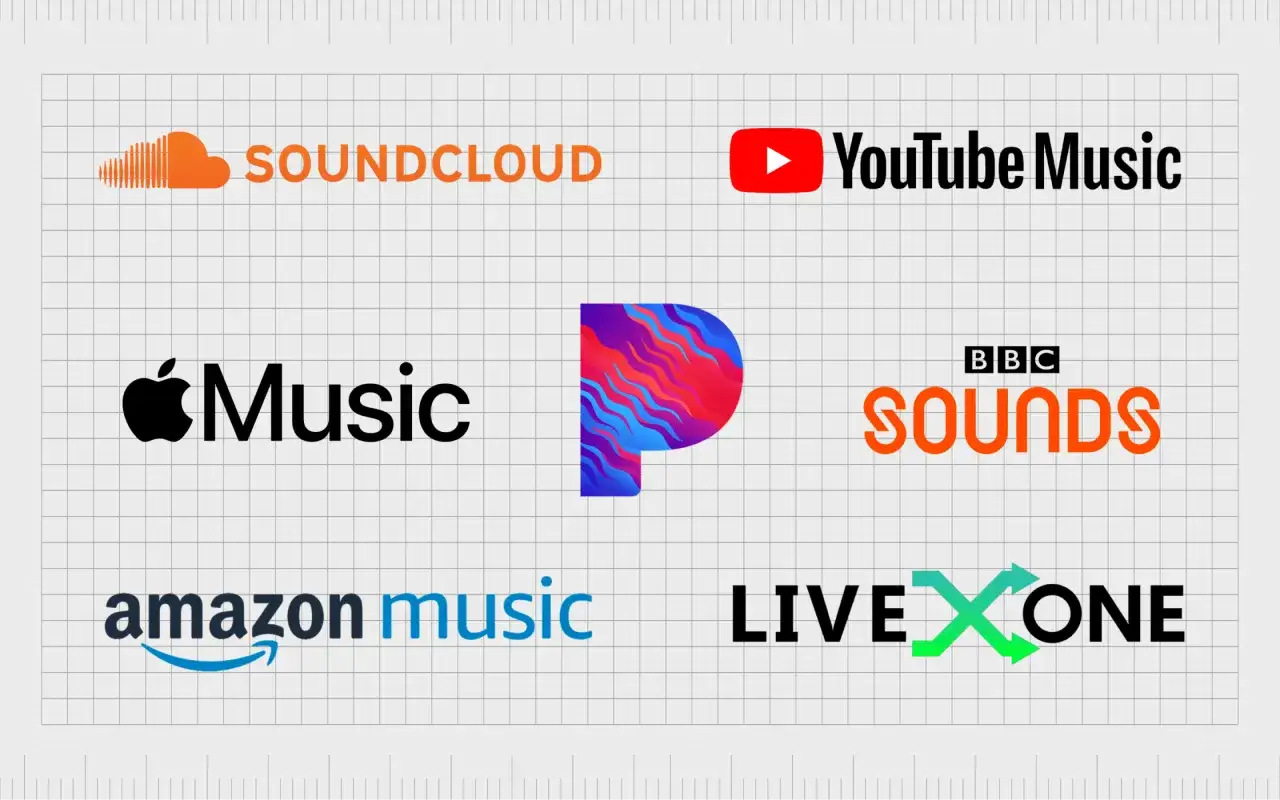 platformy muzyka royalty free loga