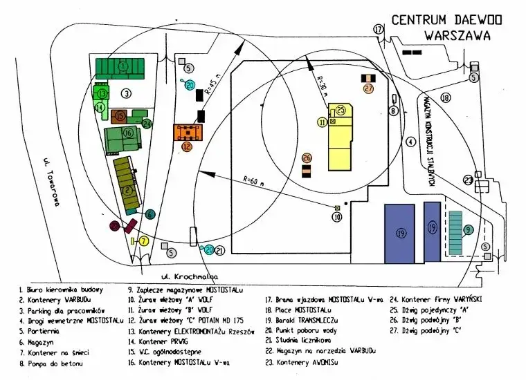 plan BIOZ budowa rozbiórka