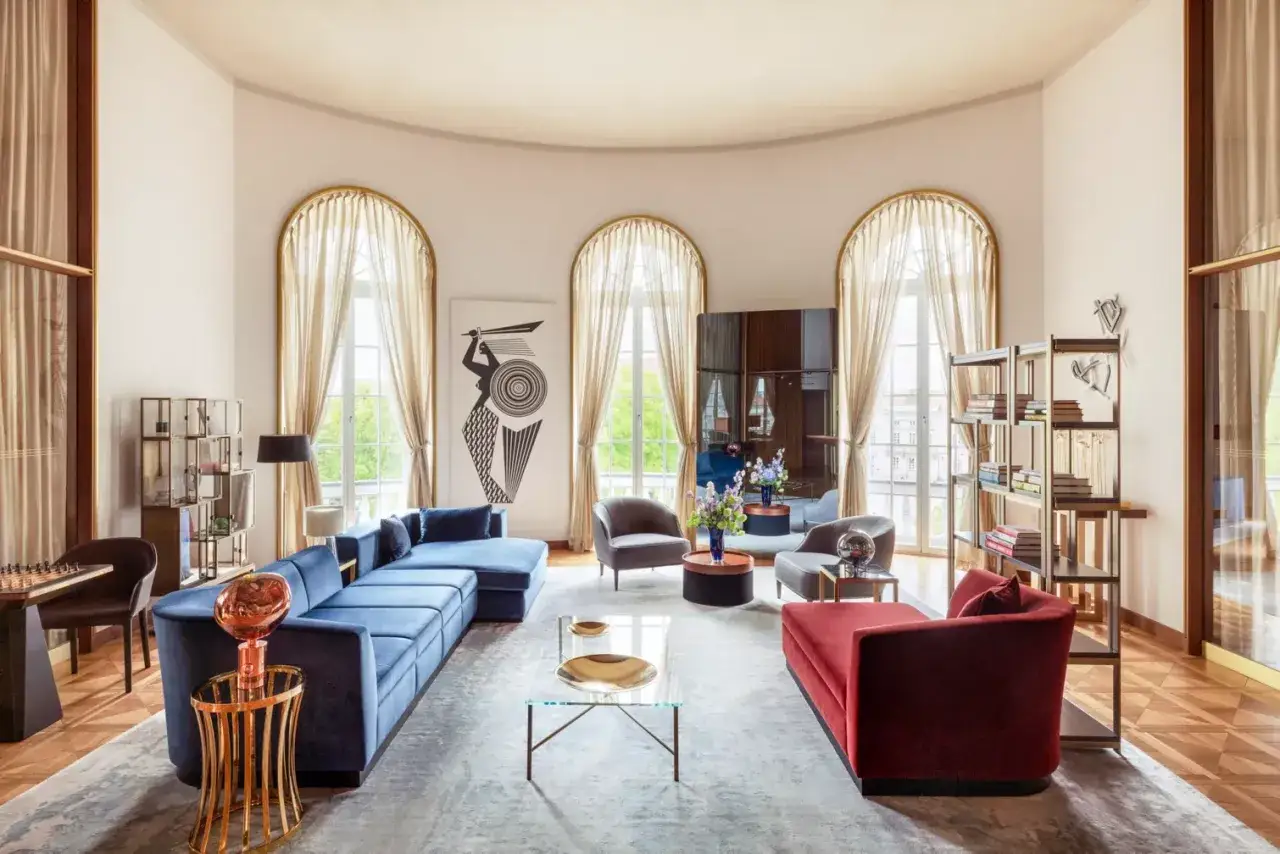 Raffles Europejski Warsaw wnętrze apartamentu królewskiego