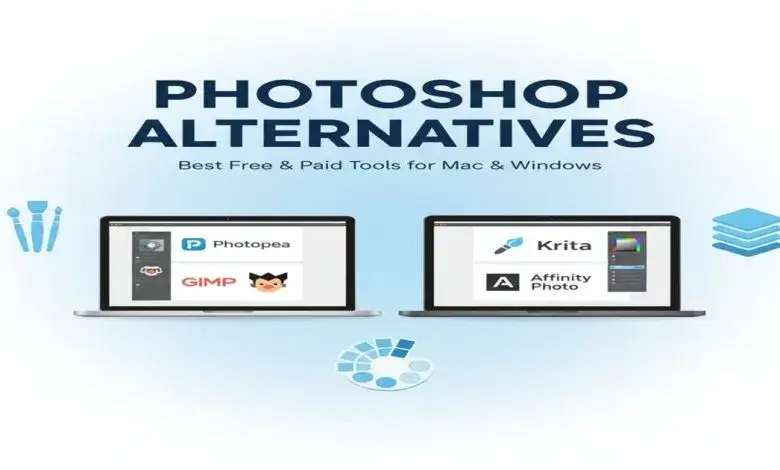 darmowe alternatywy photoshop por&oacute;wnanie gimp photopea krita pixlr