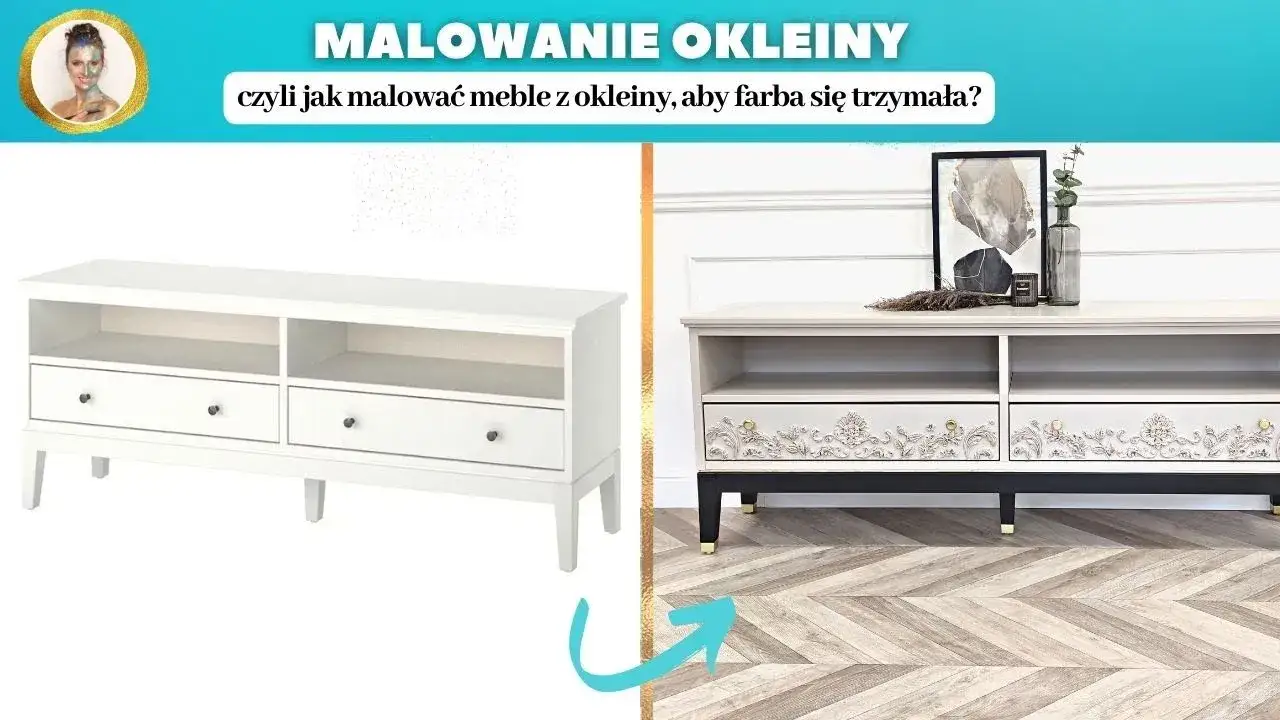Błędy malowanie mebli okleina
