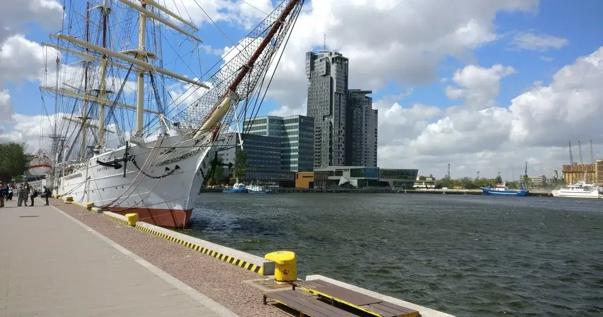 Gdynia Skwer Kościuszki Dar Pomorza